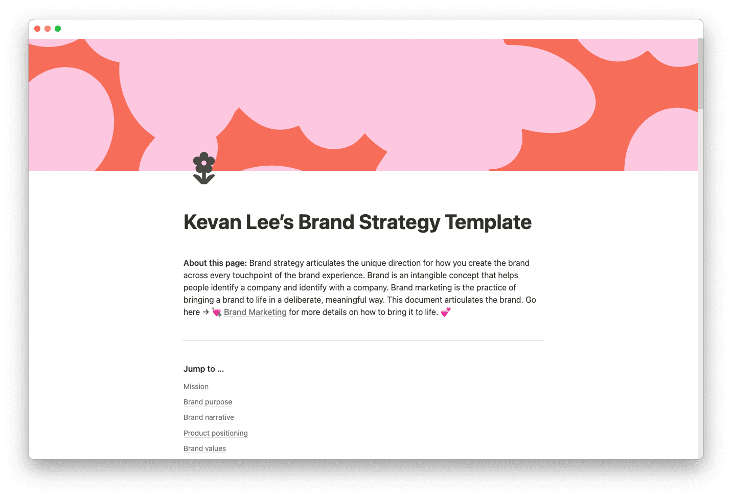 brand strategy template thumbnail