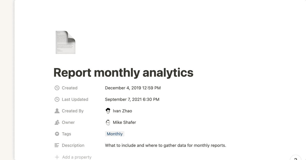 Process documentation - thumbnail