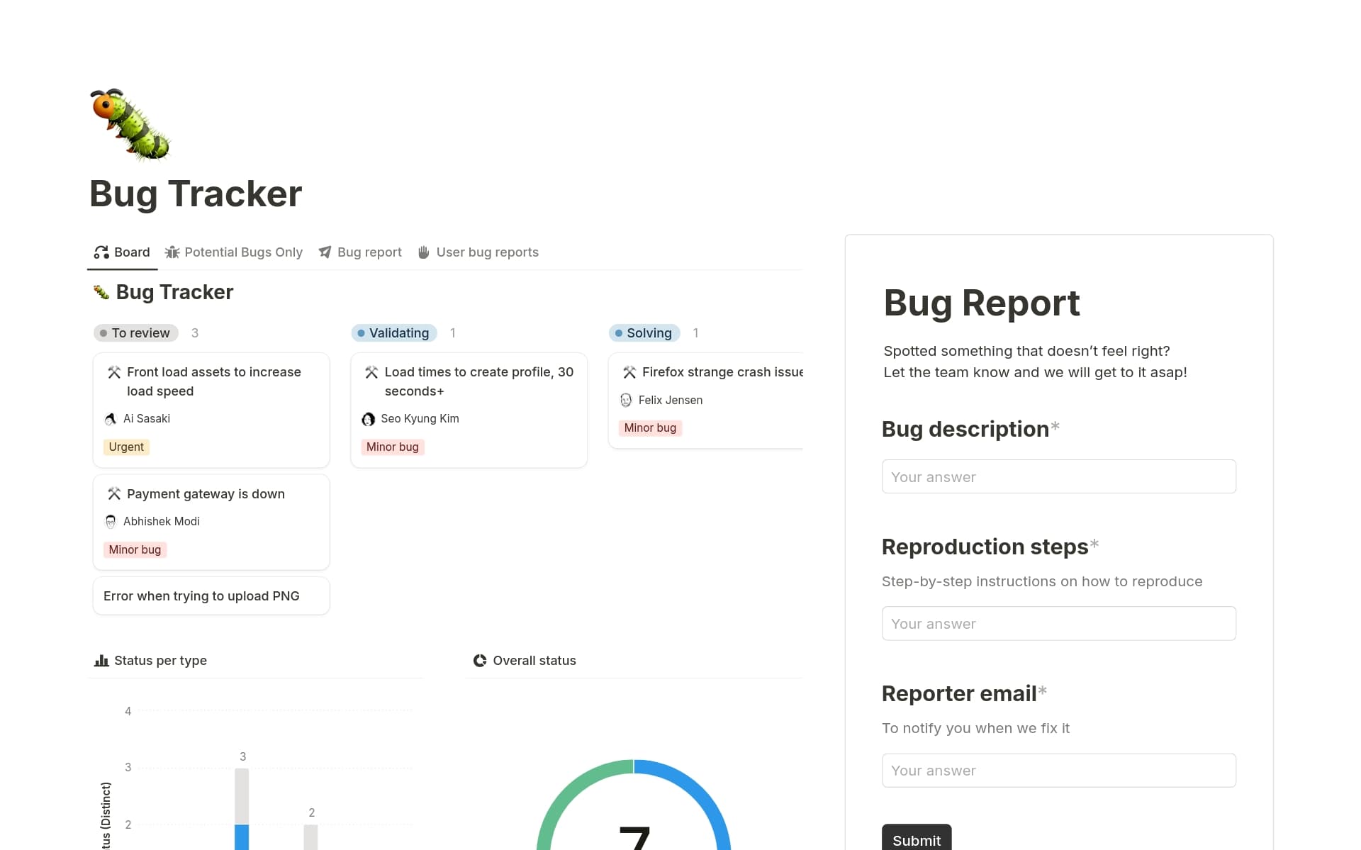 top-7-free-issue-insight-templates-in-notion的图片