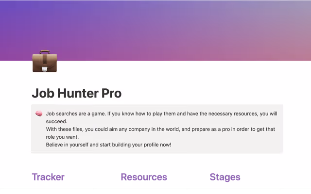 Job Hunter Pro